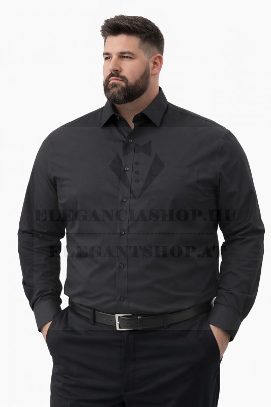 NM extra h.u ing - Fekete Egyszínű ing NM extra h.u ing - Fekete Egyszínű ing